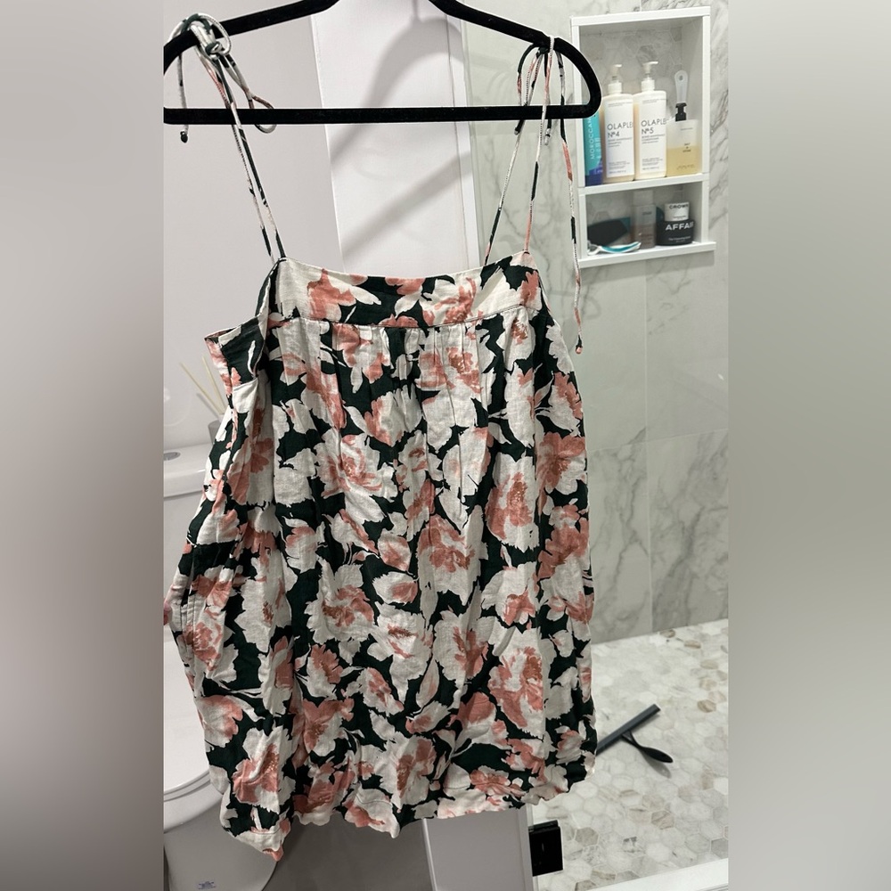 Abercrombie Tie-Strap Trapeze Mini Dress